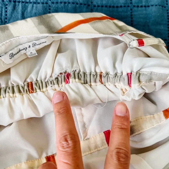 Sold! Broadway & Boom Pleated Pocket Maxi Dress sz 0 - Picture 7 of 8